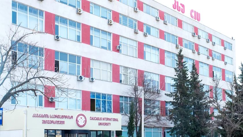 Caucasus International University building in Tbilisi, Georgia